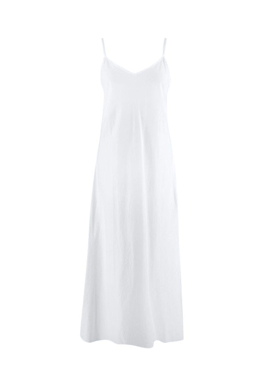 Iona Debarge White Slip Dress