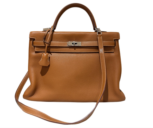 Hermes Tan Kelly 35