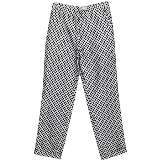 Osman black and silver honeycomb trousers