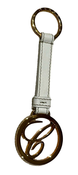 Chopard White Porte Cles Key Ring