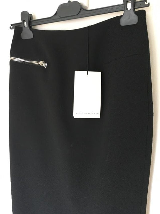 Victoria Beckham Zip Detail Pencil Skirt