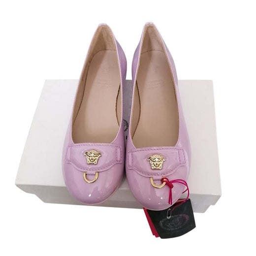 Young Versace Kids 6Y Pink Ballerinas