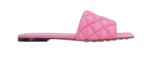 Bottega Veneta Pink Padded Mules