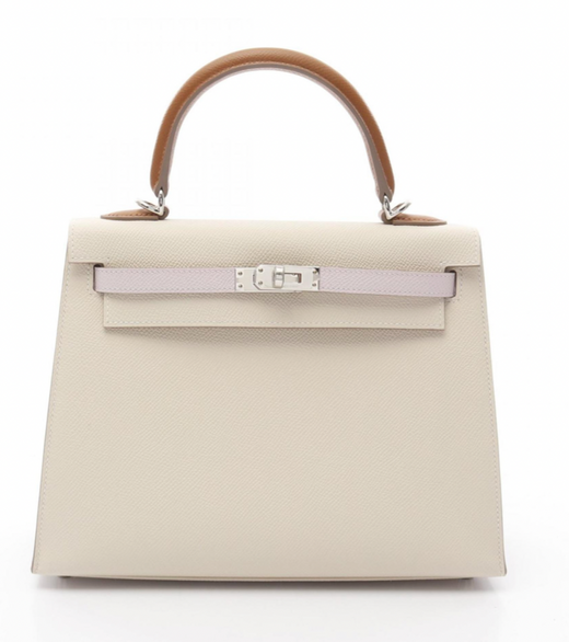 Hermès Kelly 25 Limited Edition Veau Epsom Tricolore Bag