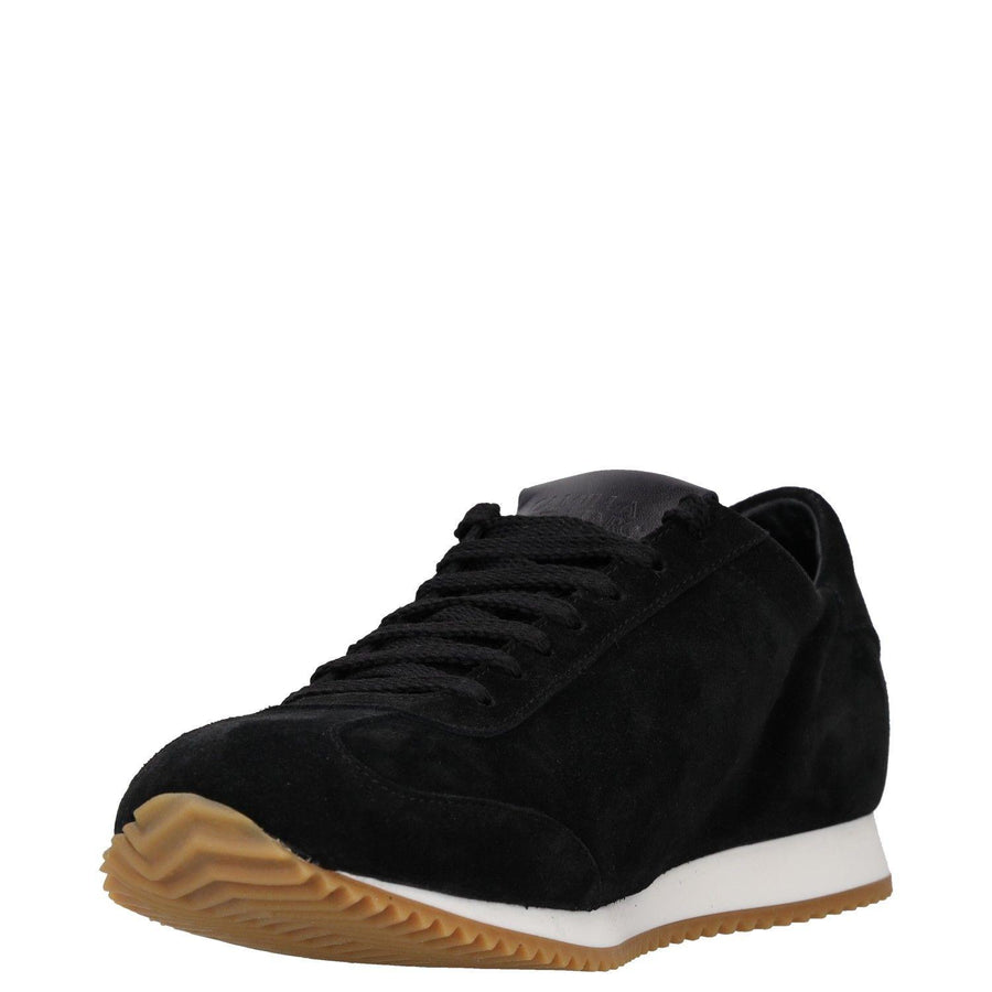 Camilla and Marc Black Suede Trainers