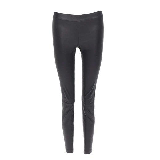 Vince Black Stretch Leather Leggings