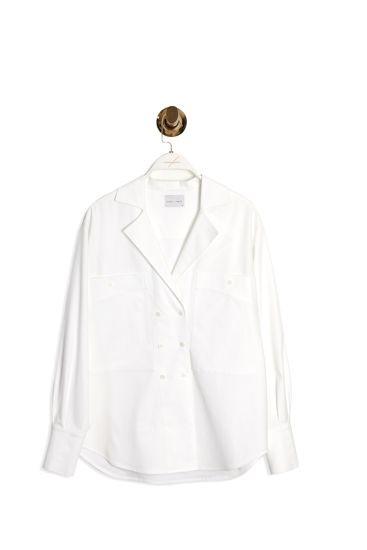 Piece of White Taylor Blouse