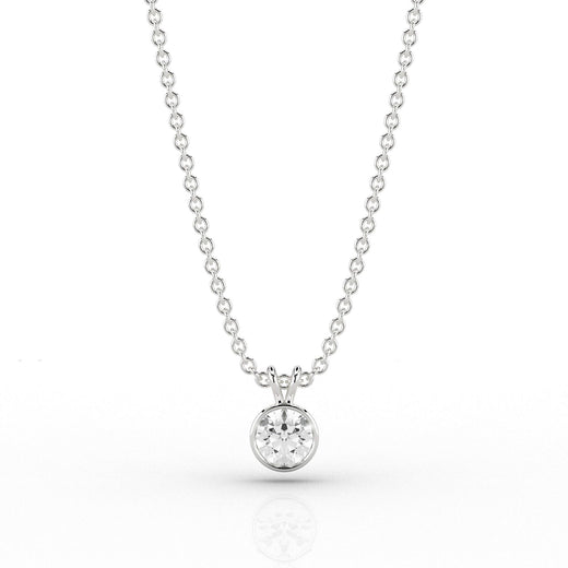 Rae 0.49ct Pendant in 18ct White Gold