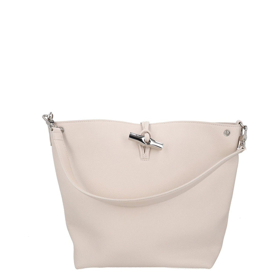 Longchamp Le Roseau Leather Shoulder Bag