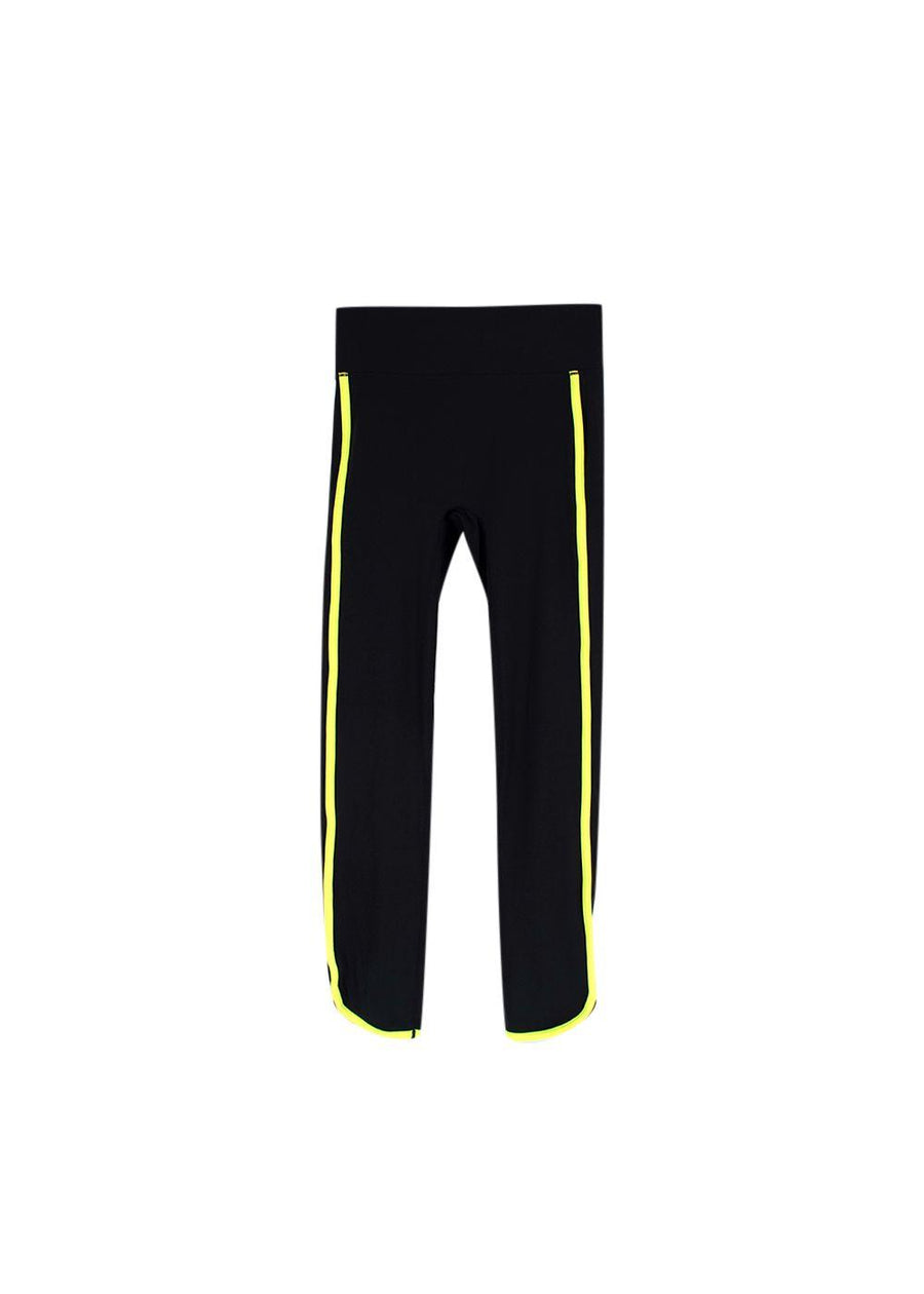 neon-trimmed leggings