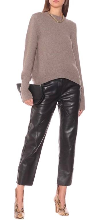 Petar Petrov Hunter Black Leather Pants