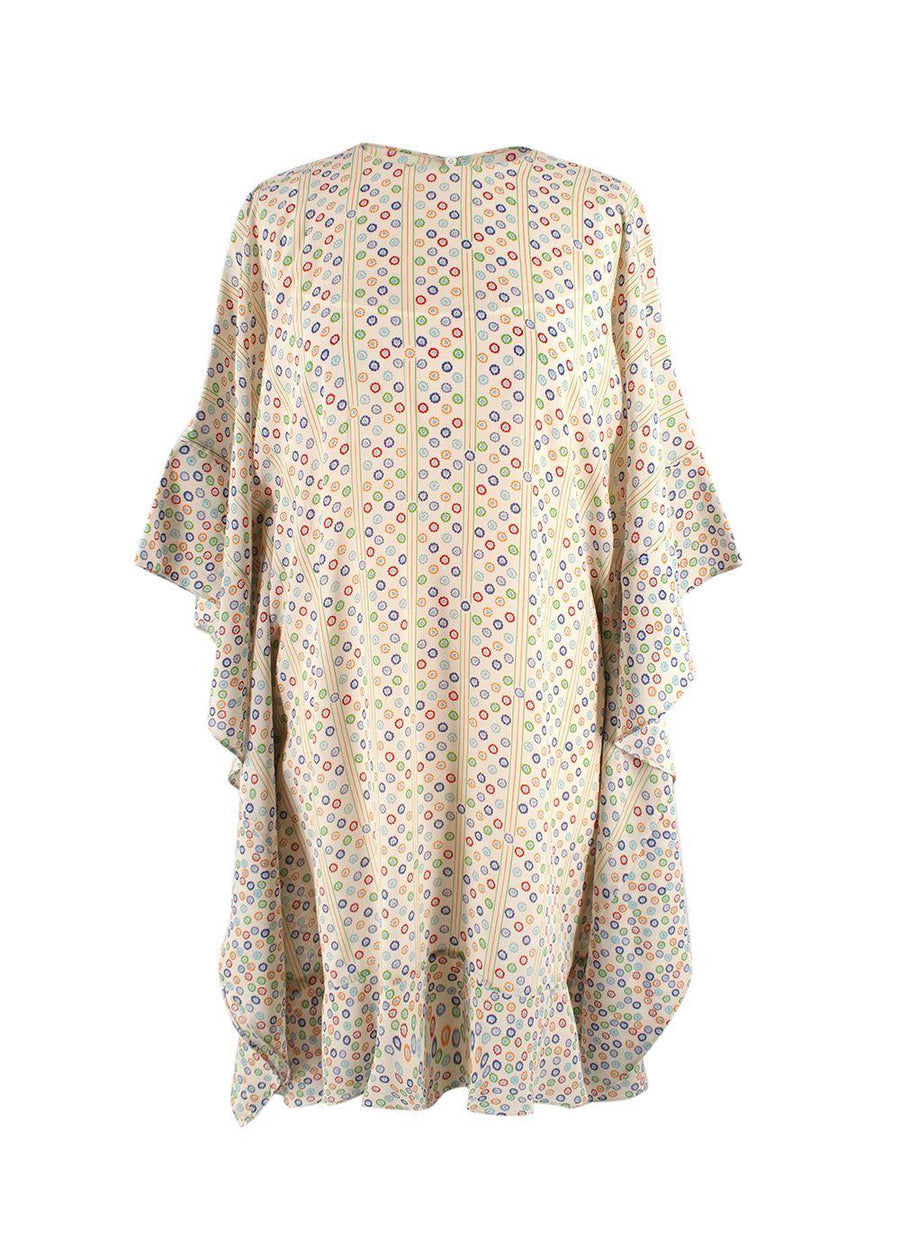 Valentino Multi-Colour Printed Silk Kaftan