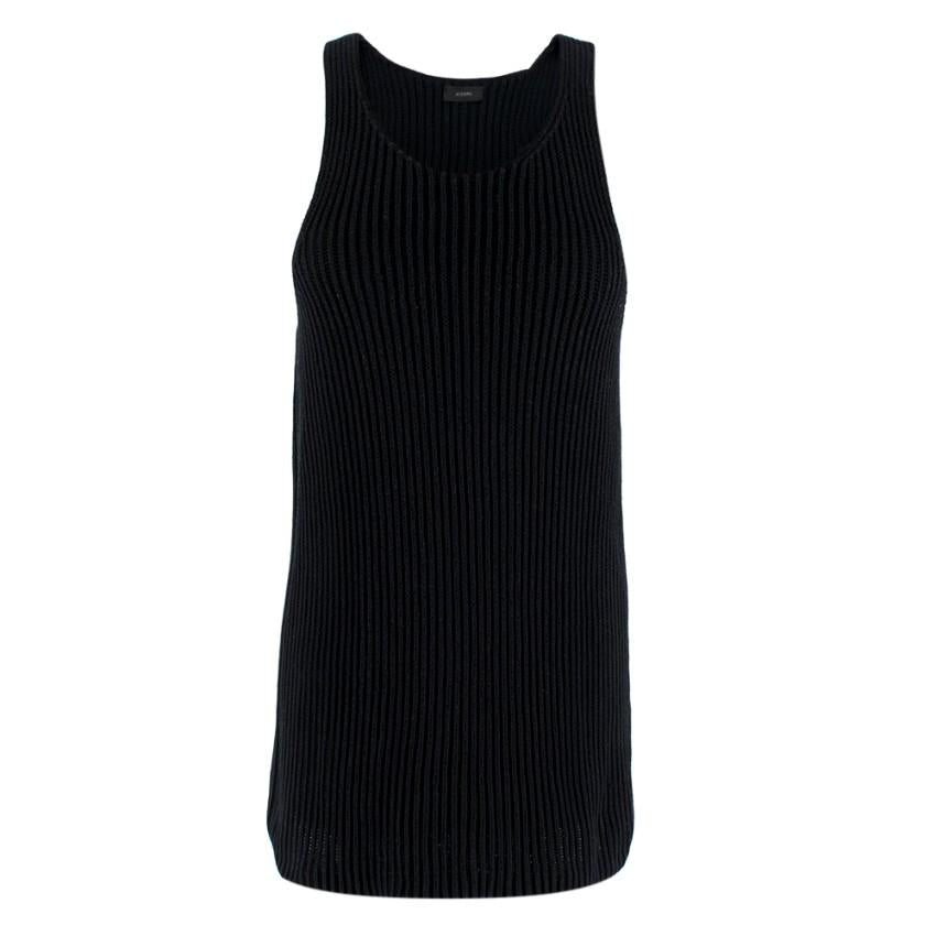 Joseph Black Knit Tank Top