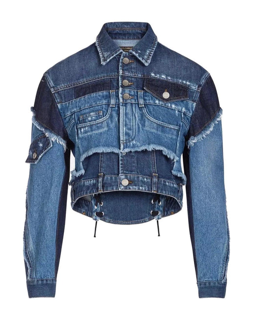 Docle & Gabbana Mixed Denim Jacket
