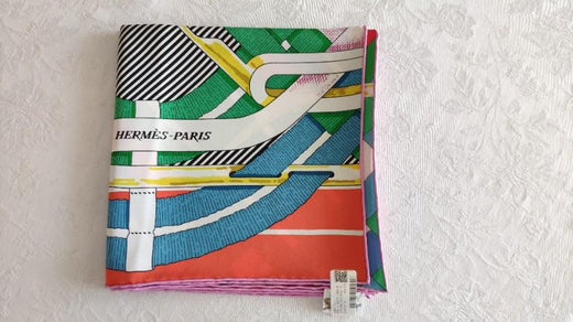 Hermes Sold Out Mors a Jouets Chemise Detail scarf 90