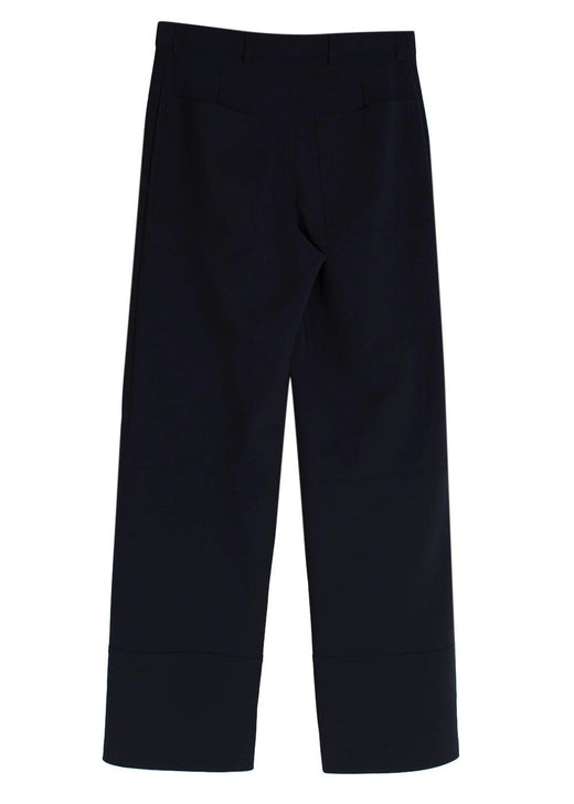 Nina Ricci Black Straight Leg Tailored Trousers