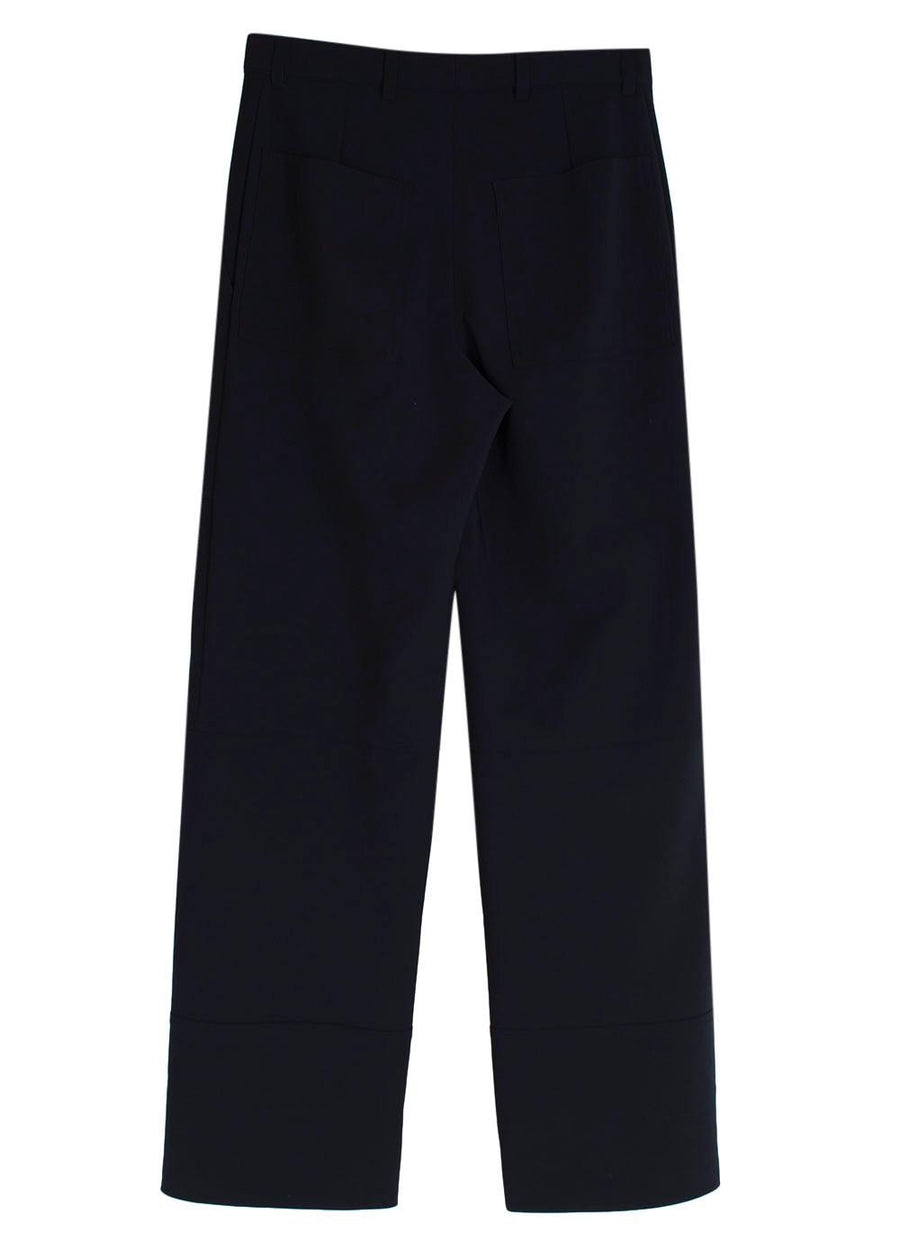 Nina Ricci Black Straight Leg Tailored Trousers