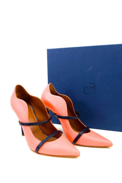 Malone Souliers Maureen Pink Mules