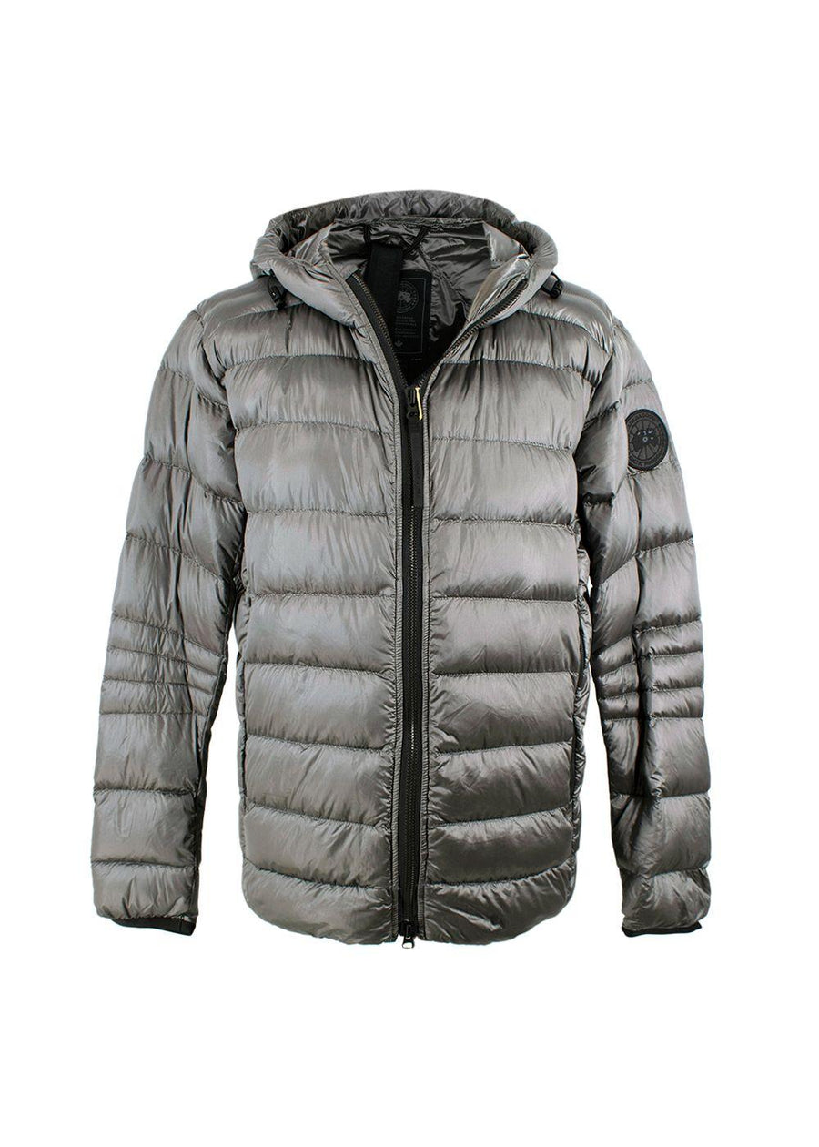 Canada Goose Silver Holiday Crofton Hoody Northstar Puffer Jacket