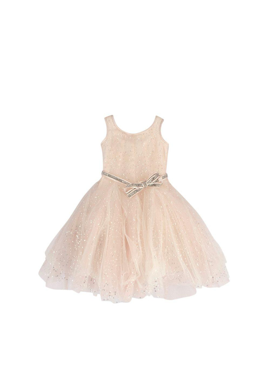 Sequin Tulle Pink Dress