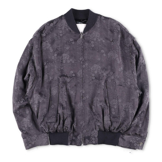 Song For The Mute Embroidered Floral Bomber Jacket