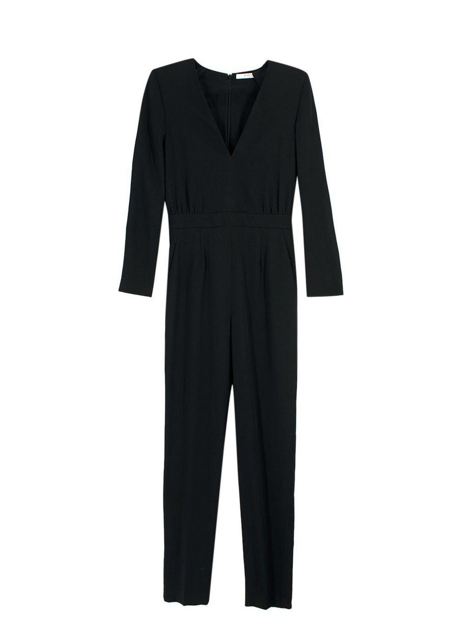 Givenchy Black Longsleeve Tailored Jumpsuit