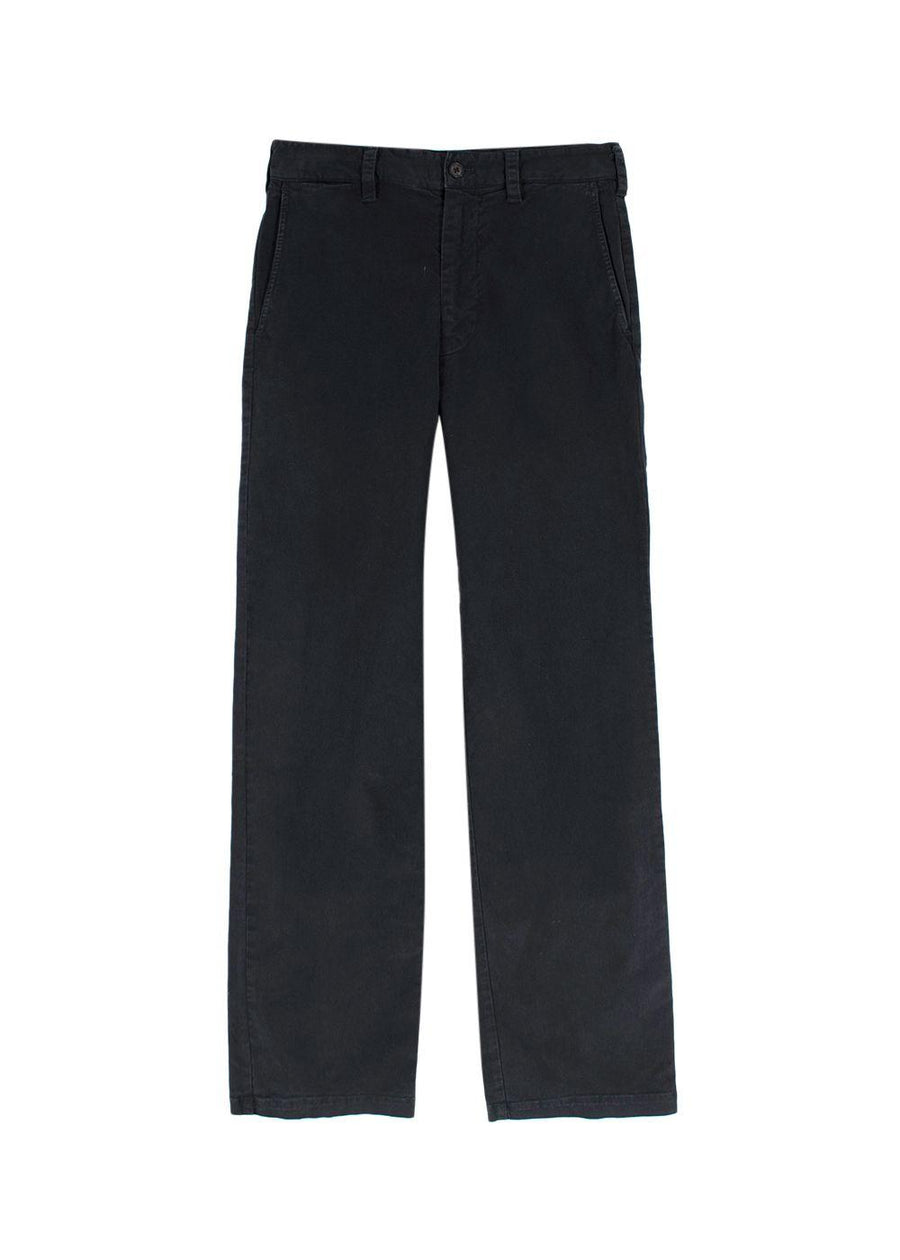 Nili Lotan Carbon Black High Waisted Eliot Boy Pant