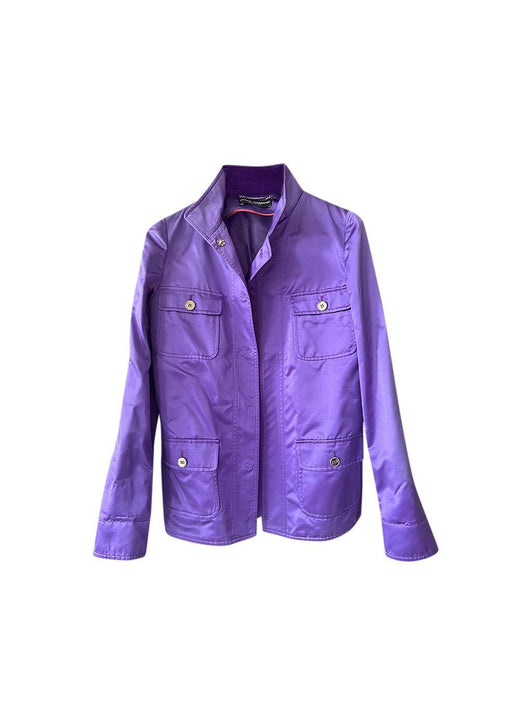 Purple Silk Jacket
