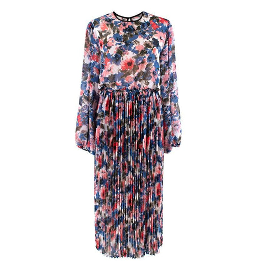 Misa Los Angeles Multi-coloured Floral Pattern Dress
