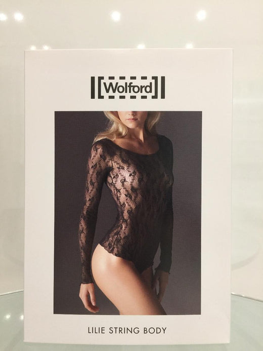 Wolford Lilie Lace String Bodysuit