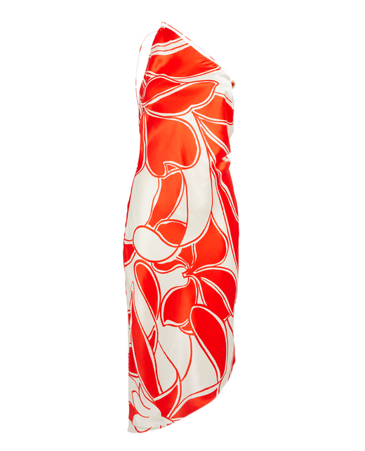 SIR Ramona Printed Silk Midi Dress