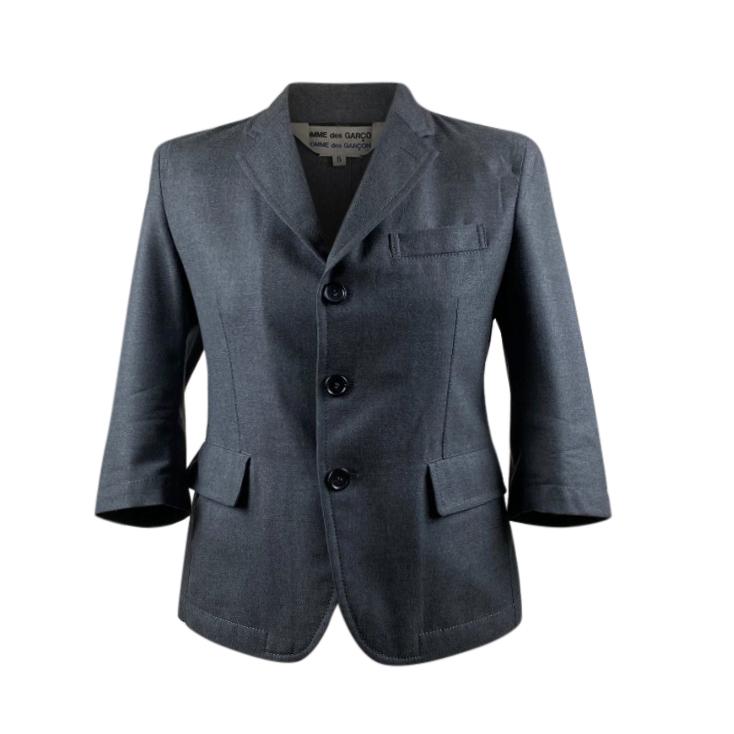 Comme Des Garcons grey wool blazer