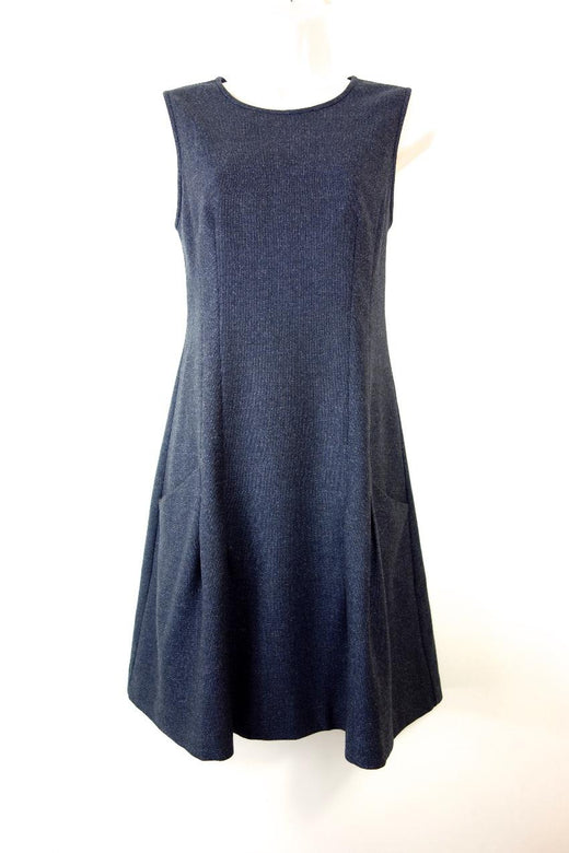 Theory scoop-neck wool dress