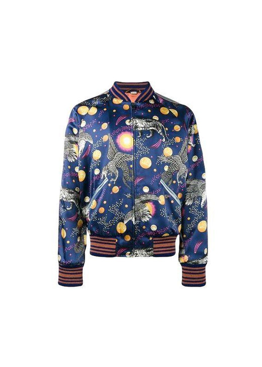 Gucci Space Animals print bomber jacket