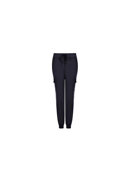 Black Wool Cargo Pants
