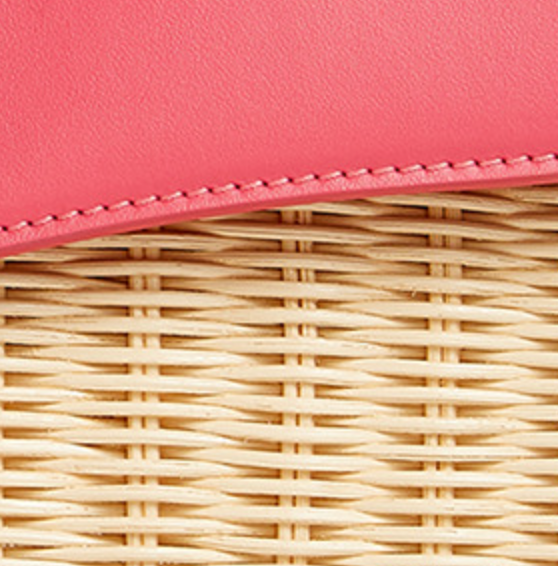 Rodo Paris Willow Woven Top-Handle Bag