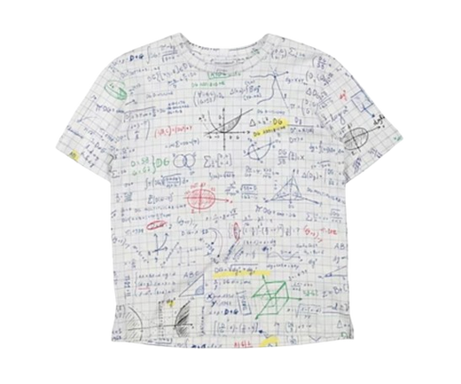 Dolce & Gabbana Kids White Algebra Print T-Shirt