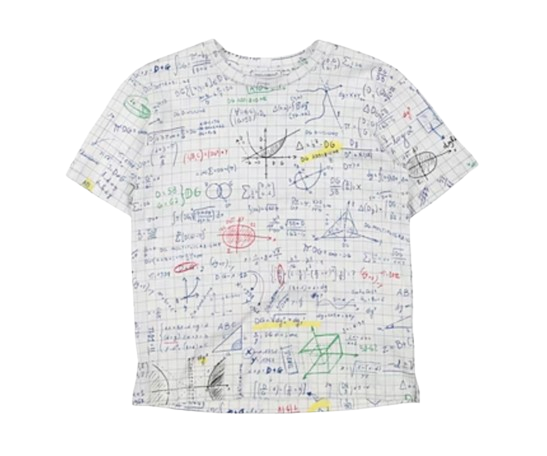 Dolce & Gabbana Kids White Algebra Print T-Shirt