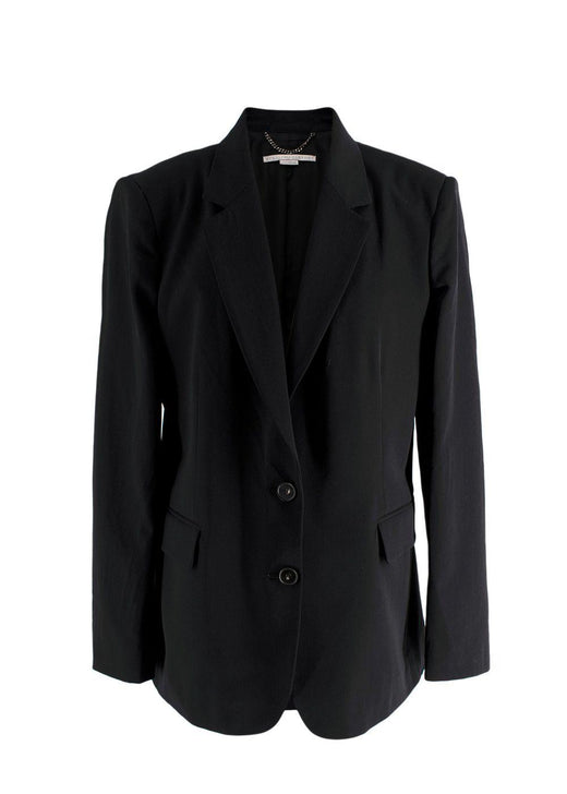 Stella McCartney Black Single Breasted Blazer