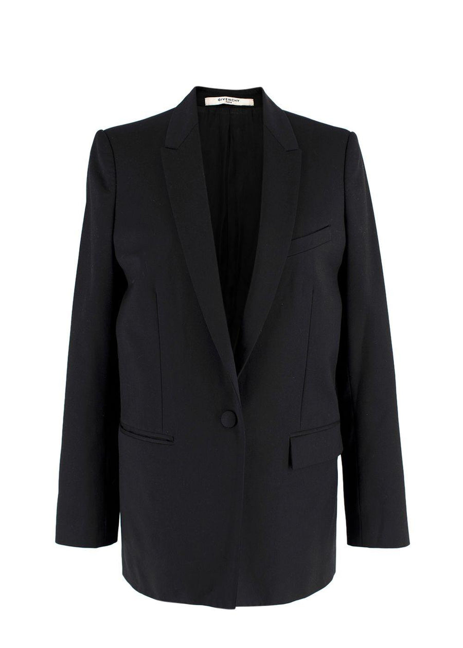 Givenchy Slim Fit Tailored Black Blazer
