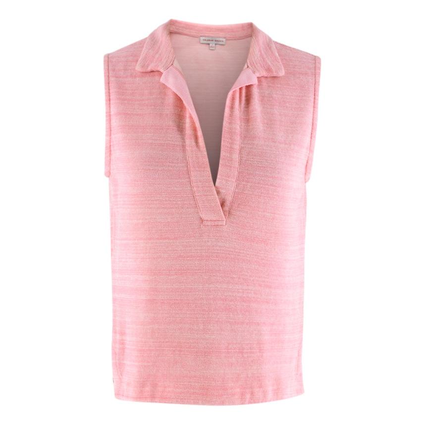Orlebar Brown Pink Cotton Beach Top