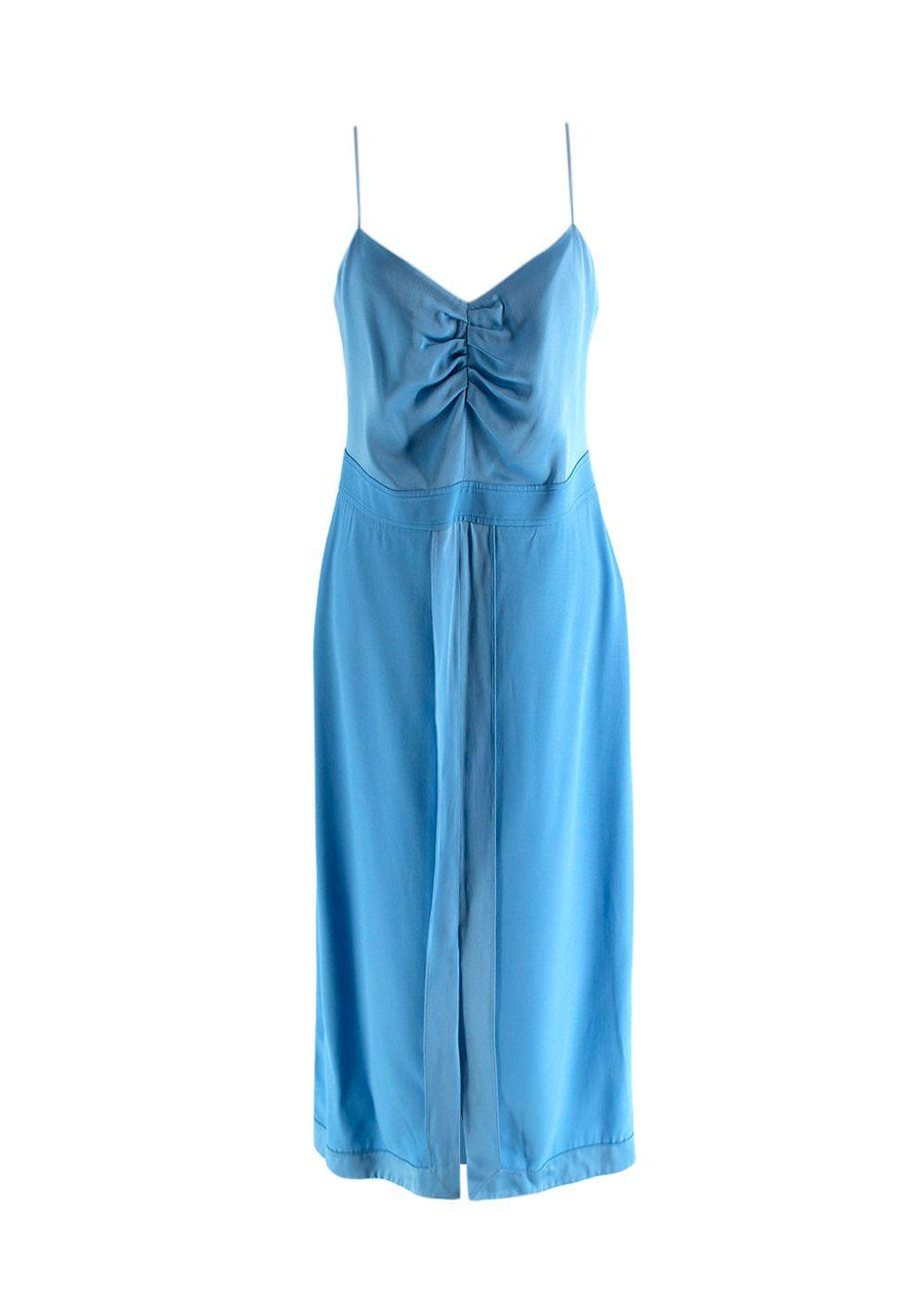 Givenchy Blue Strap Midi Dress