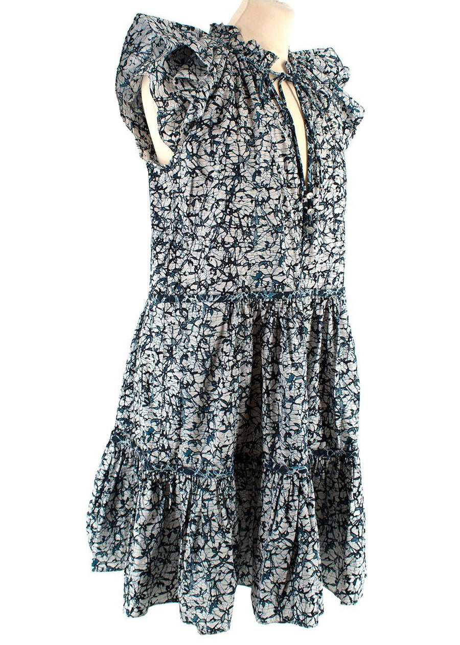 Zee Floral Ruffle Mini Dress