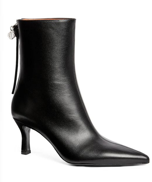 Maje Leather Ankle Boots 75