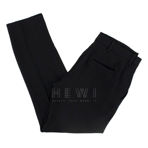 Vanessa Bruno Black Crepe Tailored Trousers