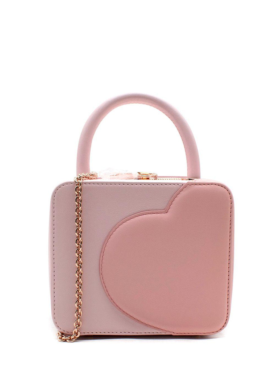 Chopard x Chloe Sevigny Pink Green Carpet Top Handle Bag