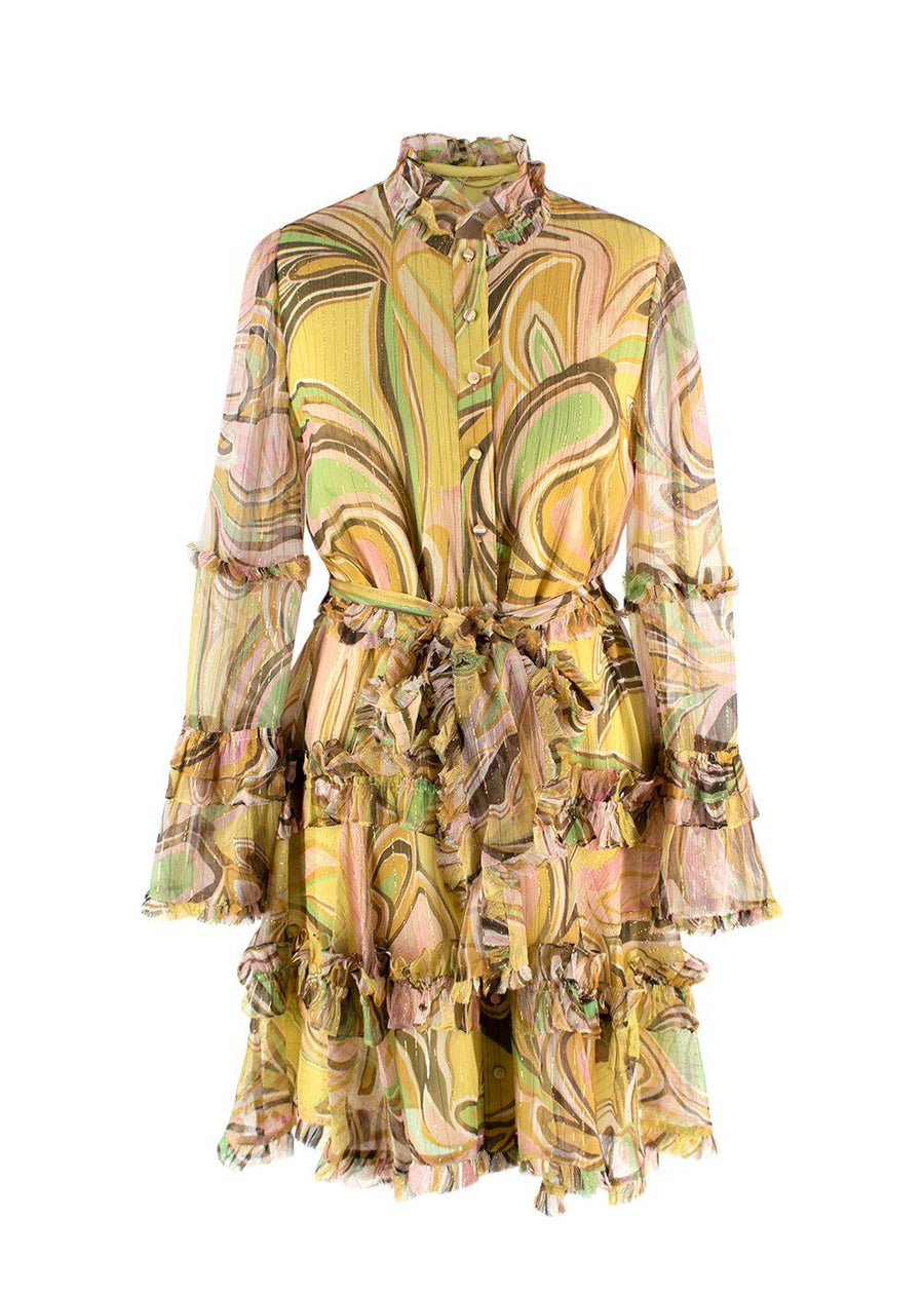 Alexis Golden Ethereal Paris Dress