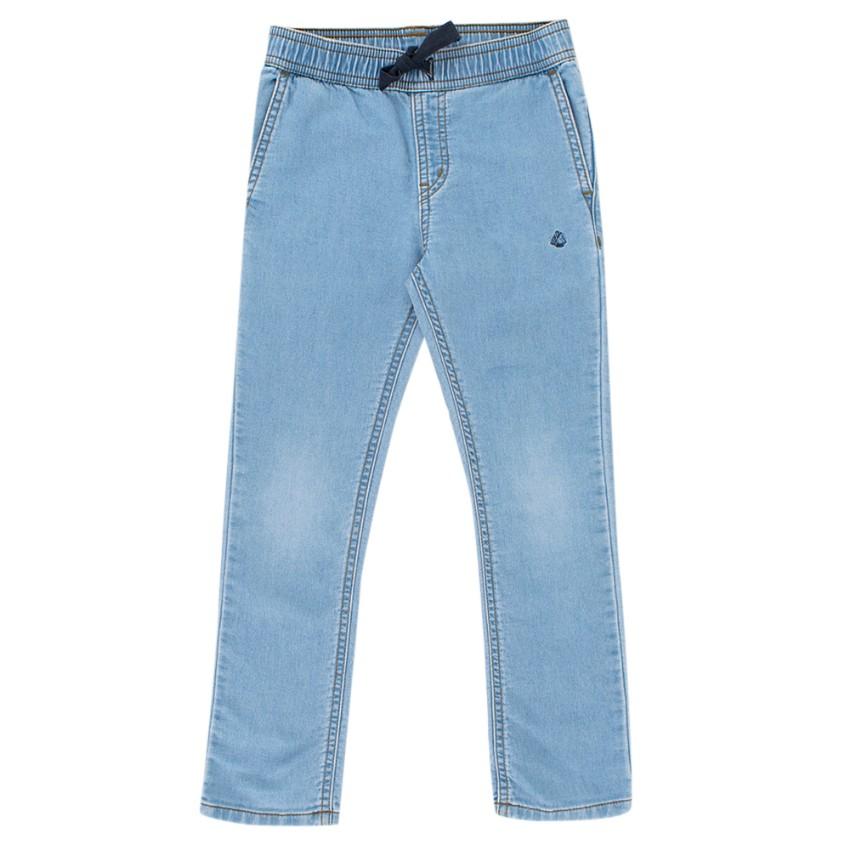 Petit Bateau Girl's Light Denim Jeans
