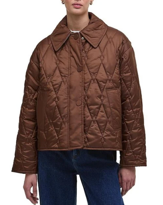 Barbour Bernadette quilted shell jacket