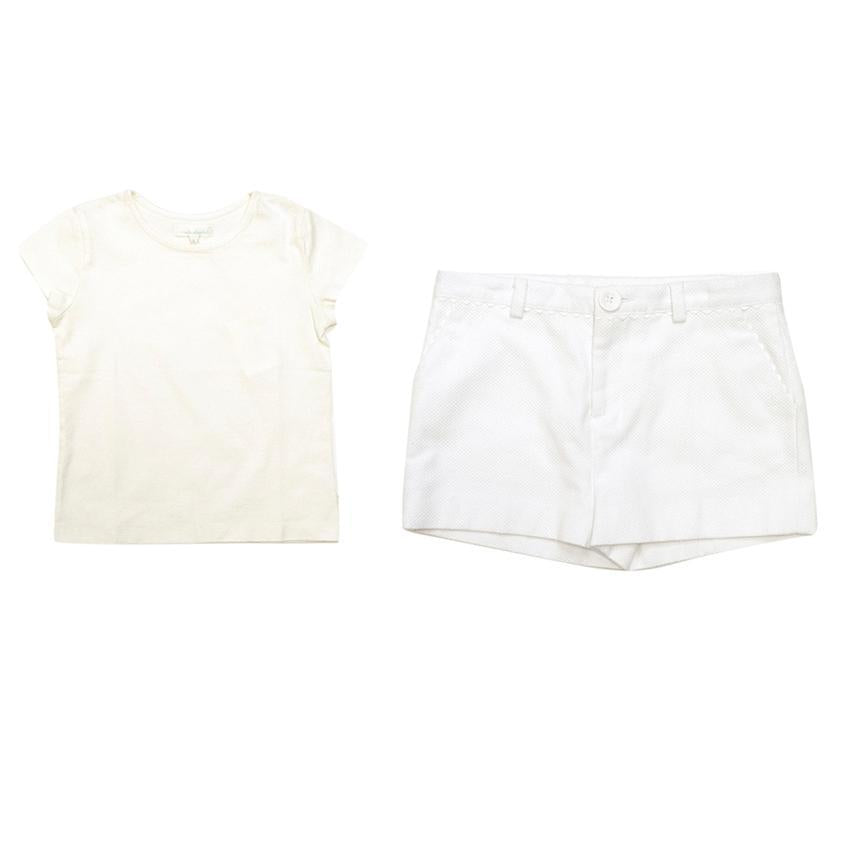 Marie Chantal kids t-shirt and shorts set